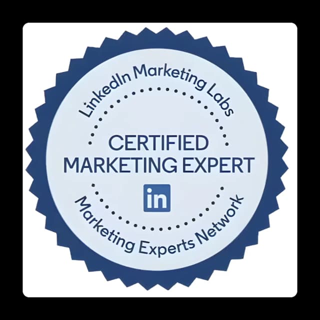 LinkedIn Marketing Expert Certification