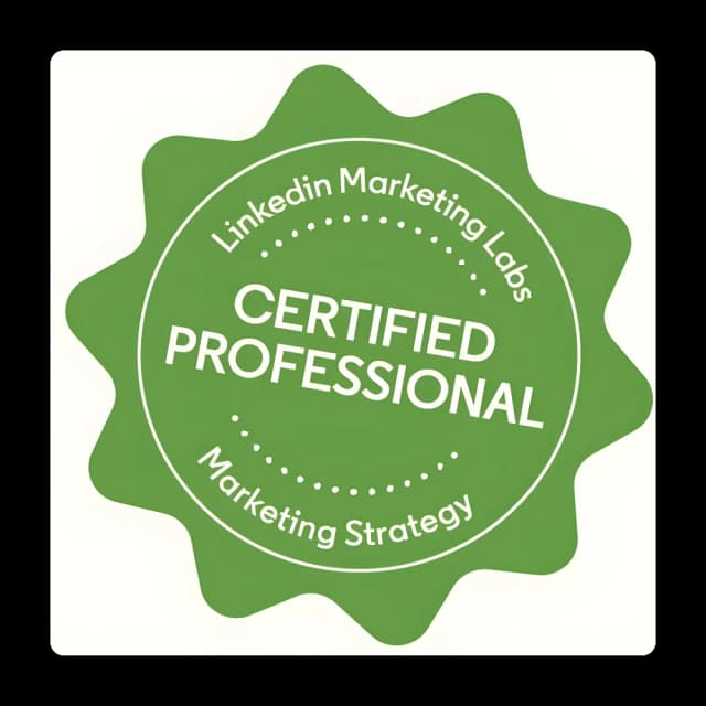 LinkedIn Marketing Strategy Certification